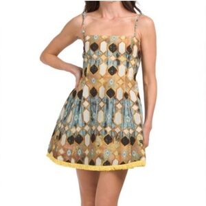 Christian Lacroix Vibrant Patterned Mini Dress